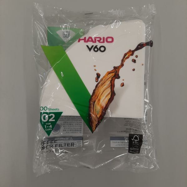 Filterpapier weiß für 02 Hario V60